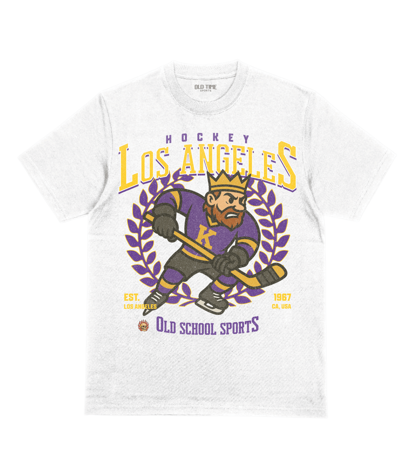 Los Angeles Hockey v3 T-Shirt - Old Time Sports