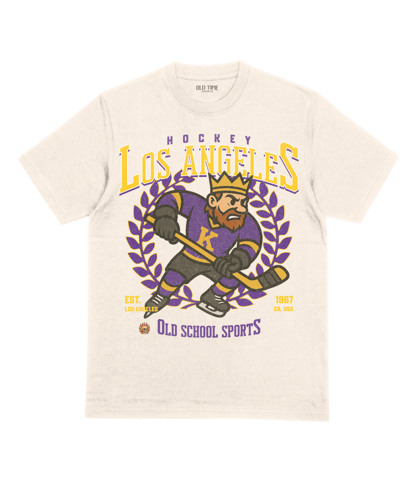 Los Angeles Hockey v3 T-Shirt - Old Time Sports