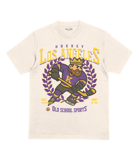 Los Angeles Hockey v3 T-Shirt - Old Time Sports