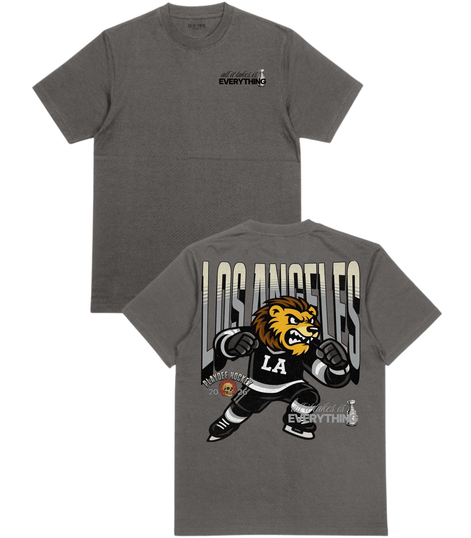Los Angeles Playoff Hockey T-Shirt - Old Time Sports