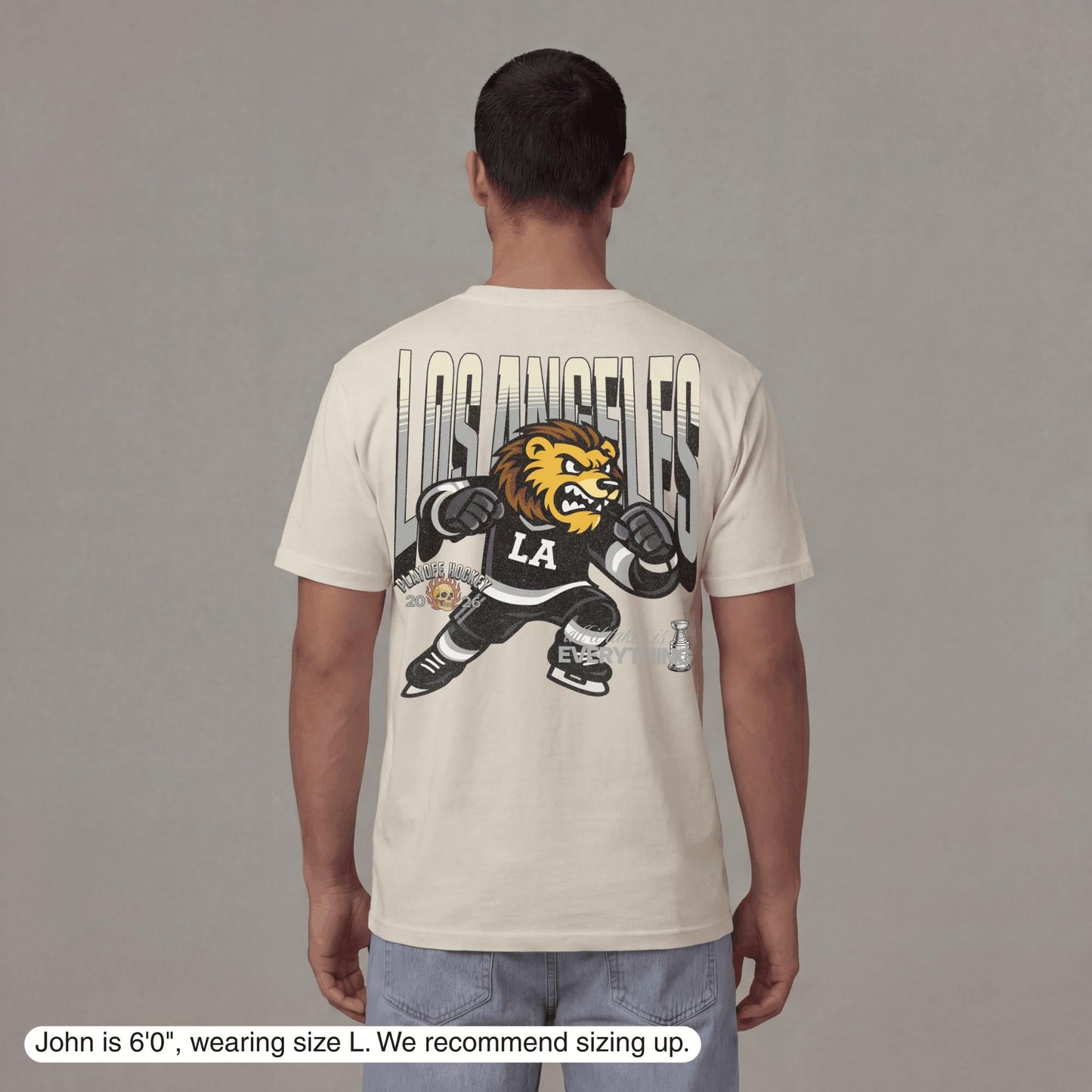 Los Angeles Playoff Hockey T-Shirt - Old Time Sports