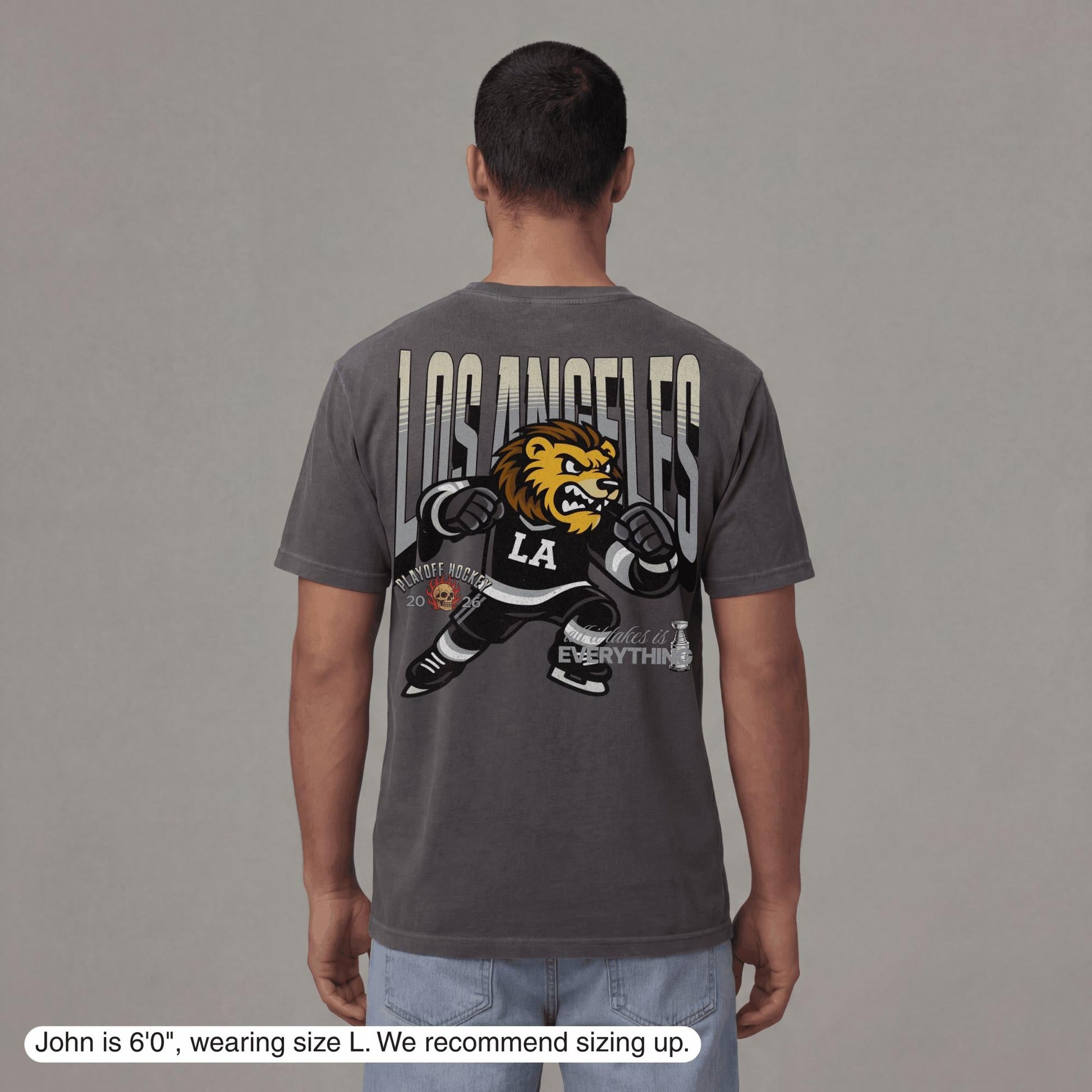 Los Angeles Playoff Hockey T-Shirt - Old Time Sports