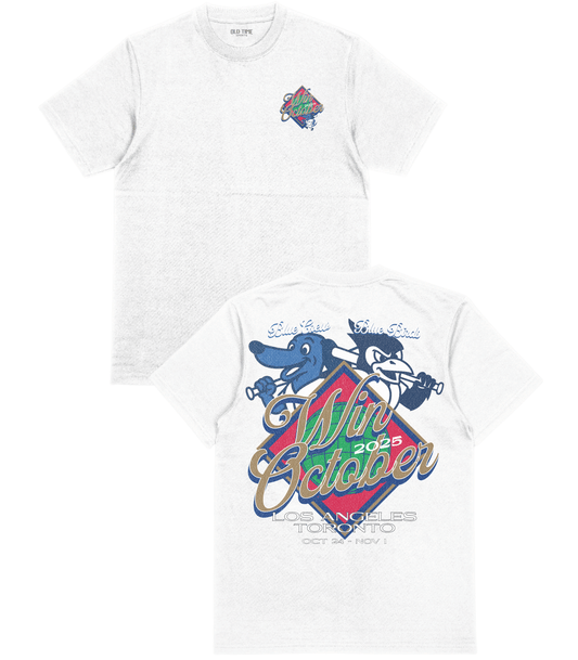 Los Angeles Win October T-Shirt - Old Time Sports