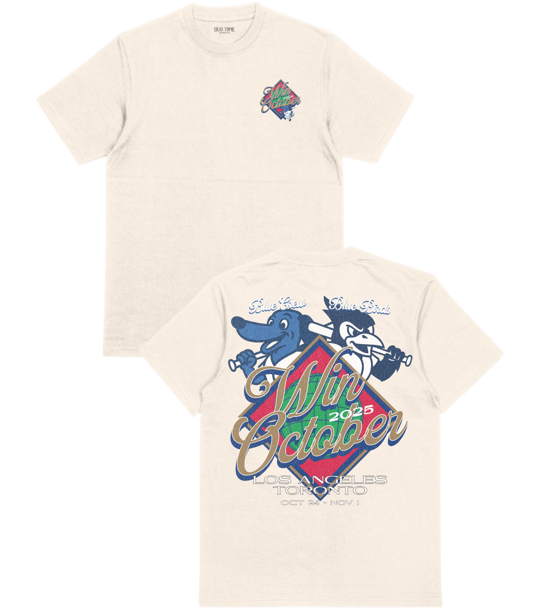Los Angeles Win October T-Shirt - Old Time Sports