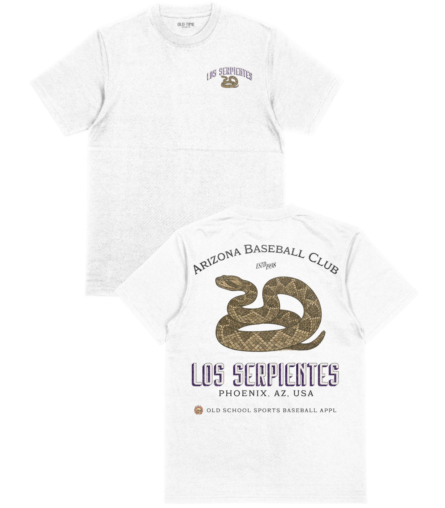 Los Serpientes T-Shirt - Old Time Sports