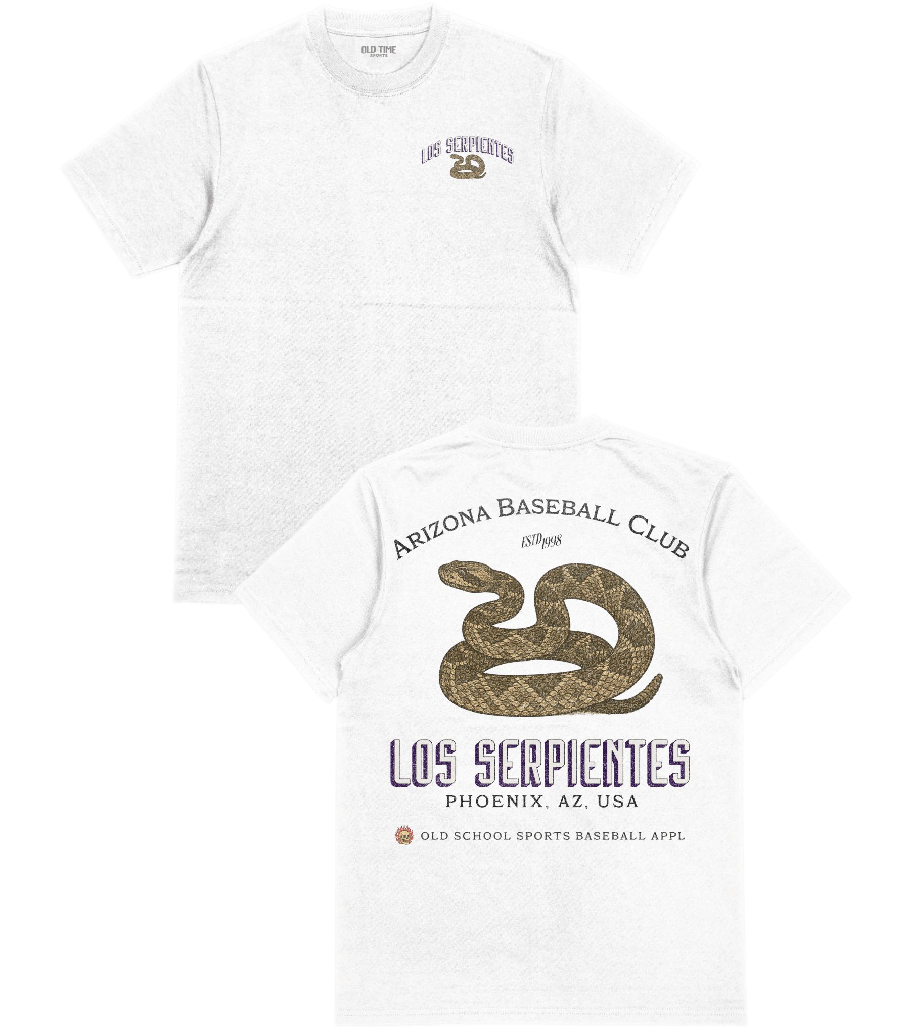 Los Serpientes T-Shirt - Old Time Sports