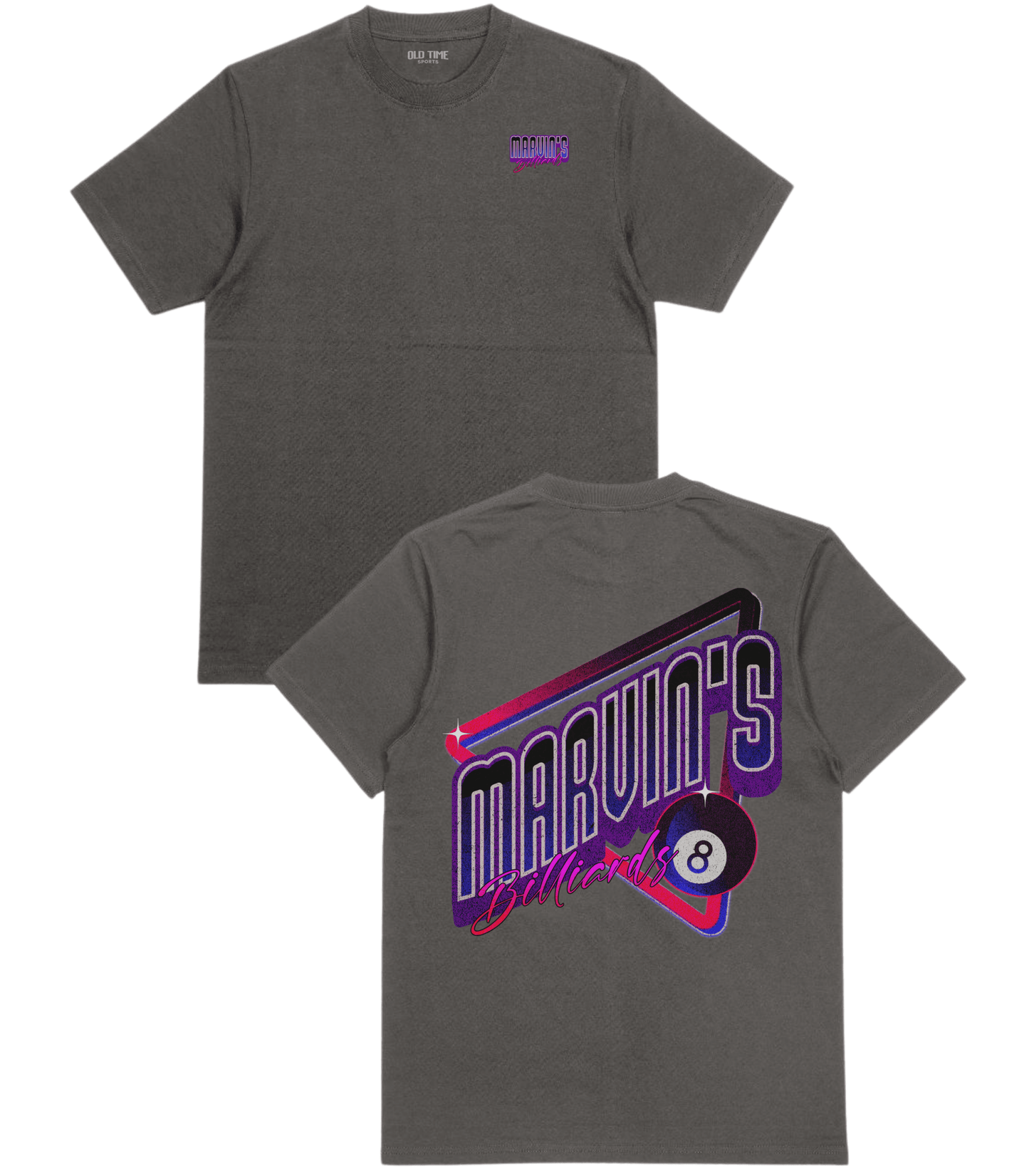 Marvin's Billiards T-Shirt - Old Time Sports
