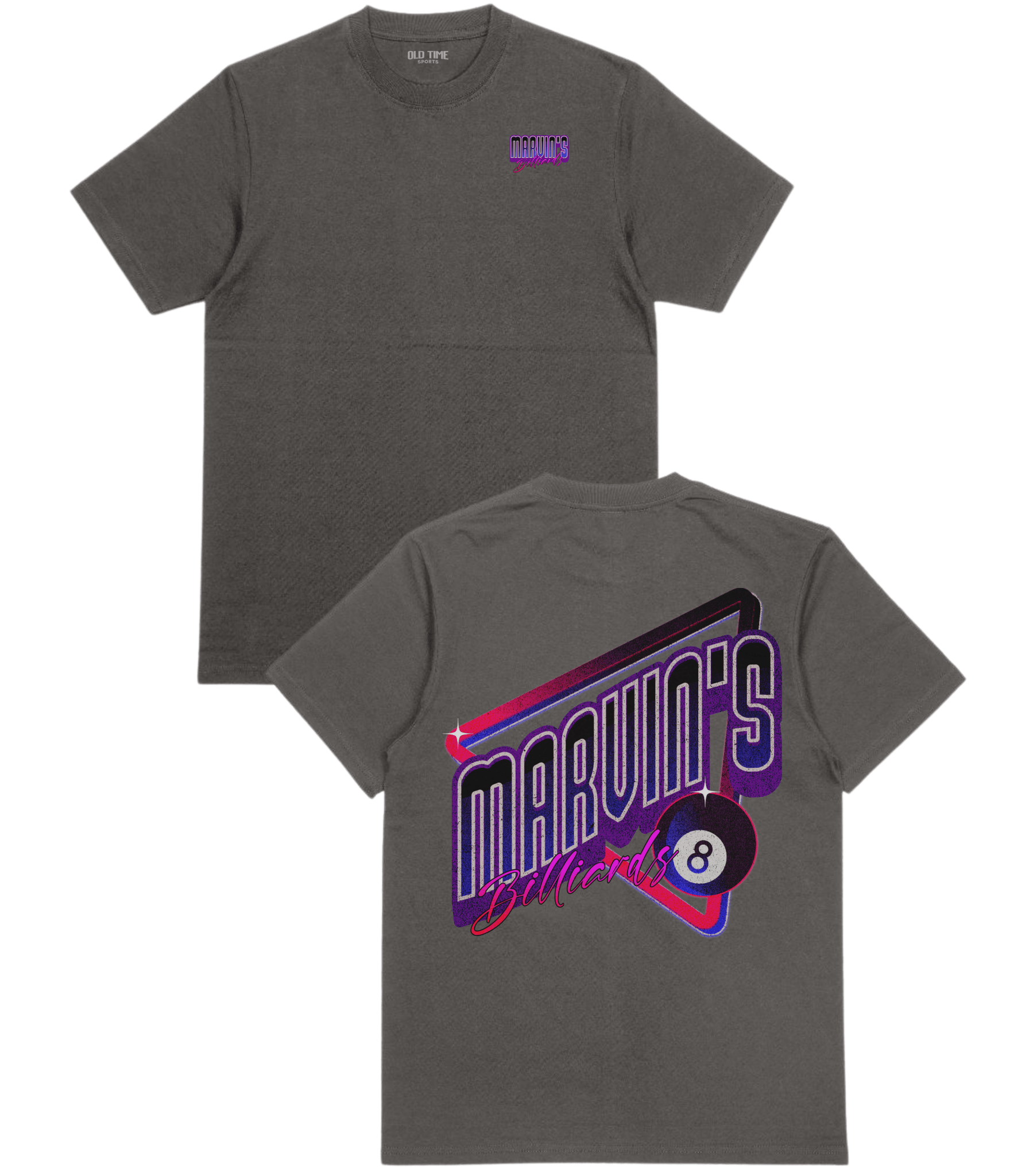 Marvin's Billiards T-Shirt - Old Time Sports