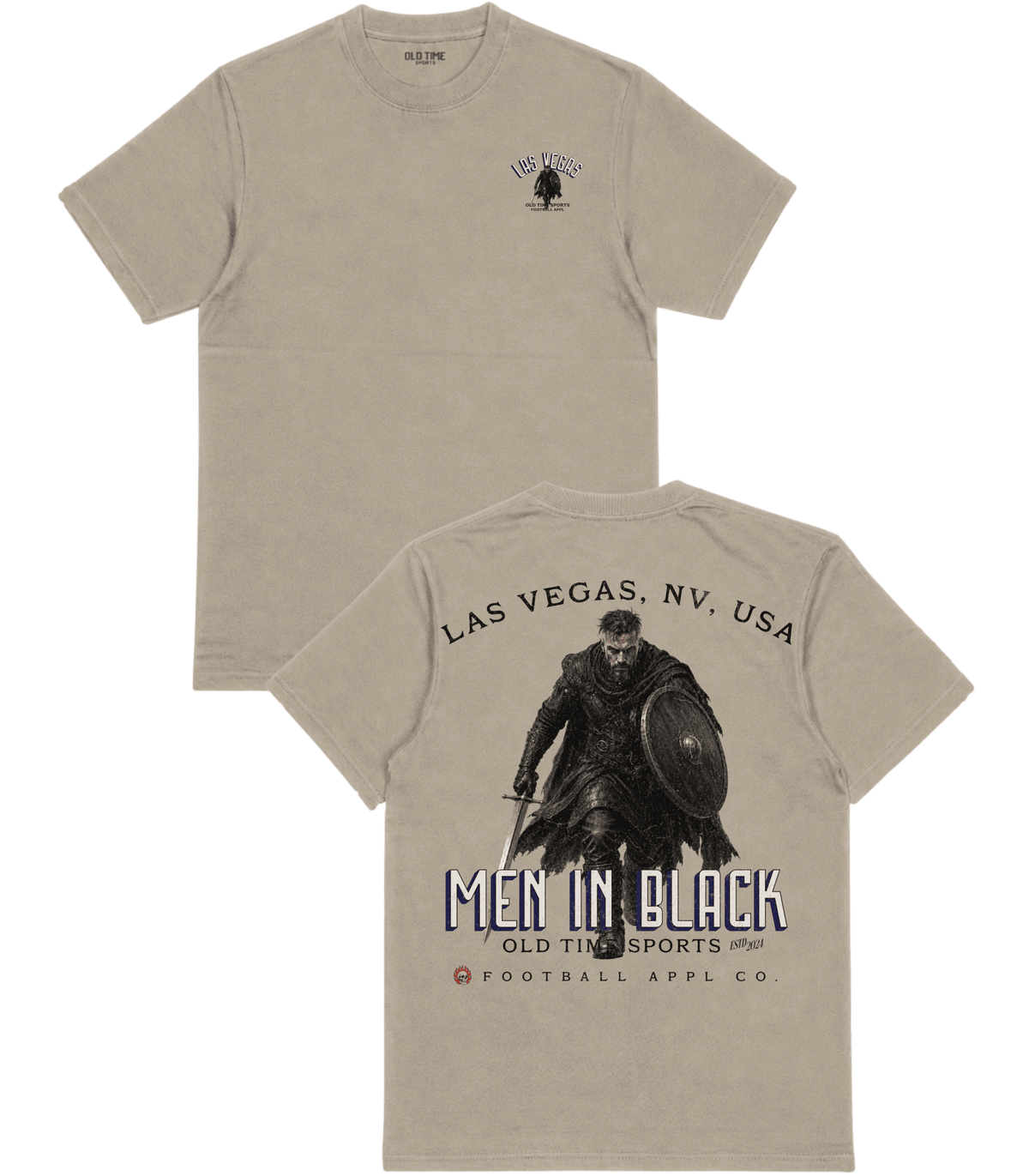 Men in Black T-Shirt - Old Time Sports
