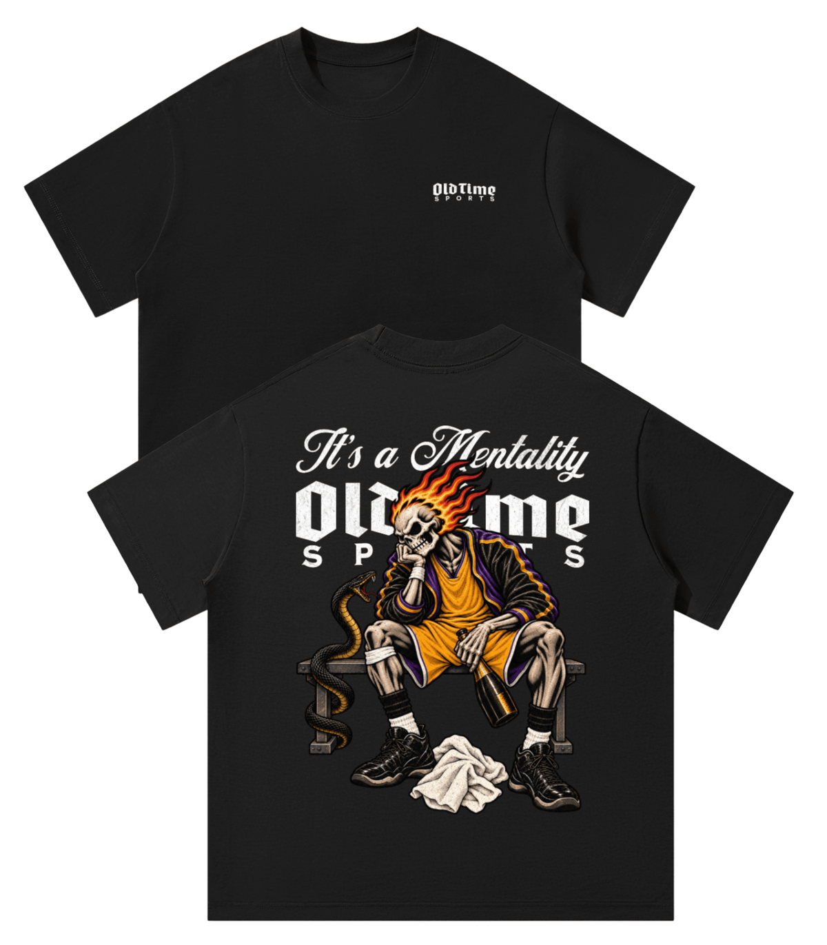 Mentality Heavyweight Tee - Old Time Sports