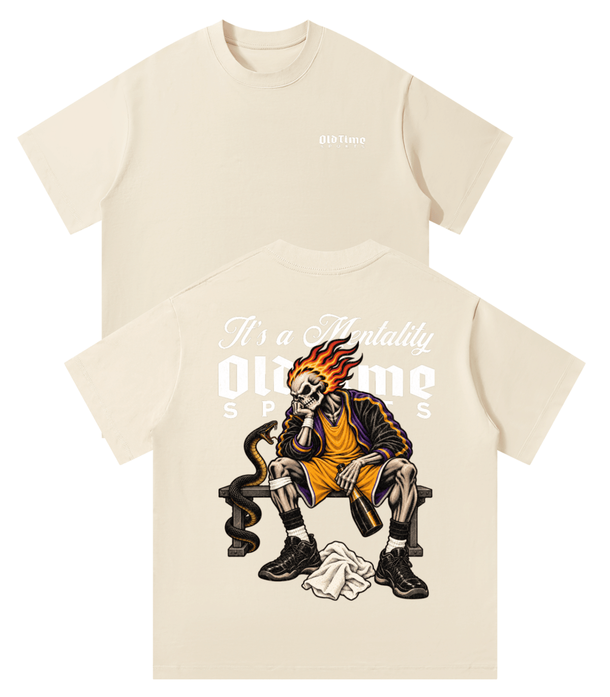 Mentality Heavyweight Tee - Old Time Sports