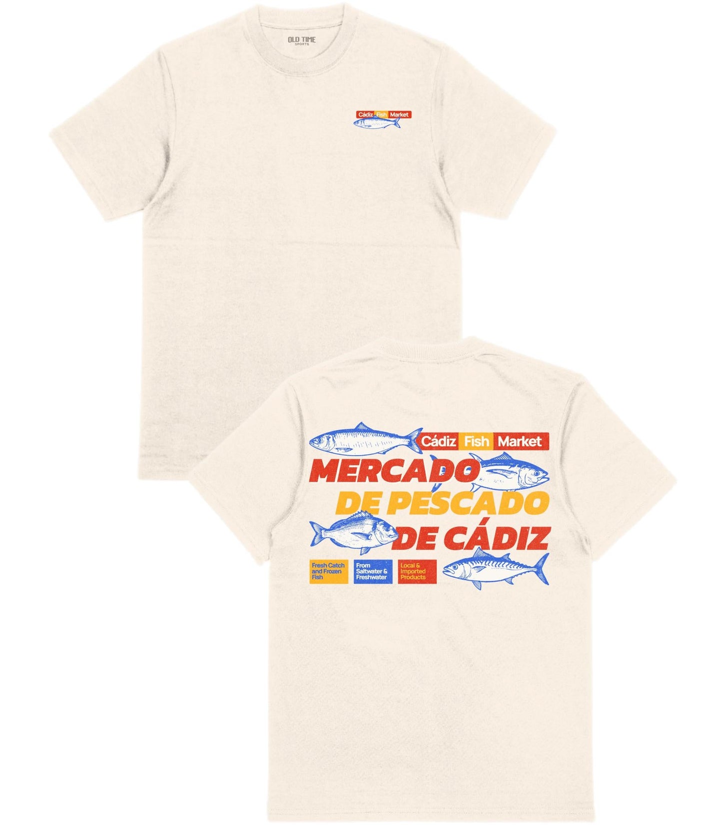 Mercado de Pescado T-Shirt - Old Time Sports