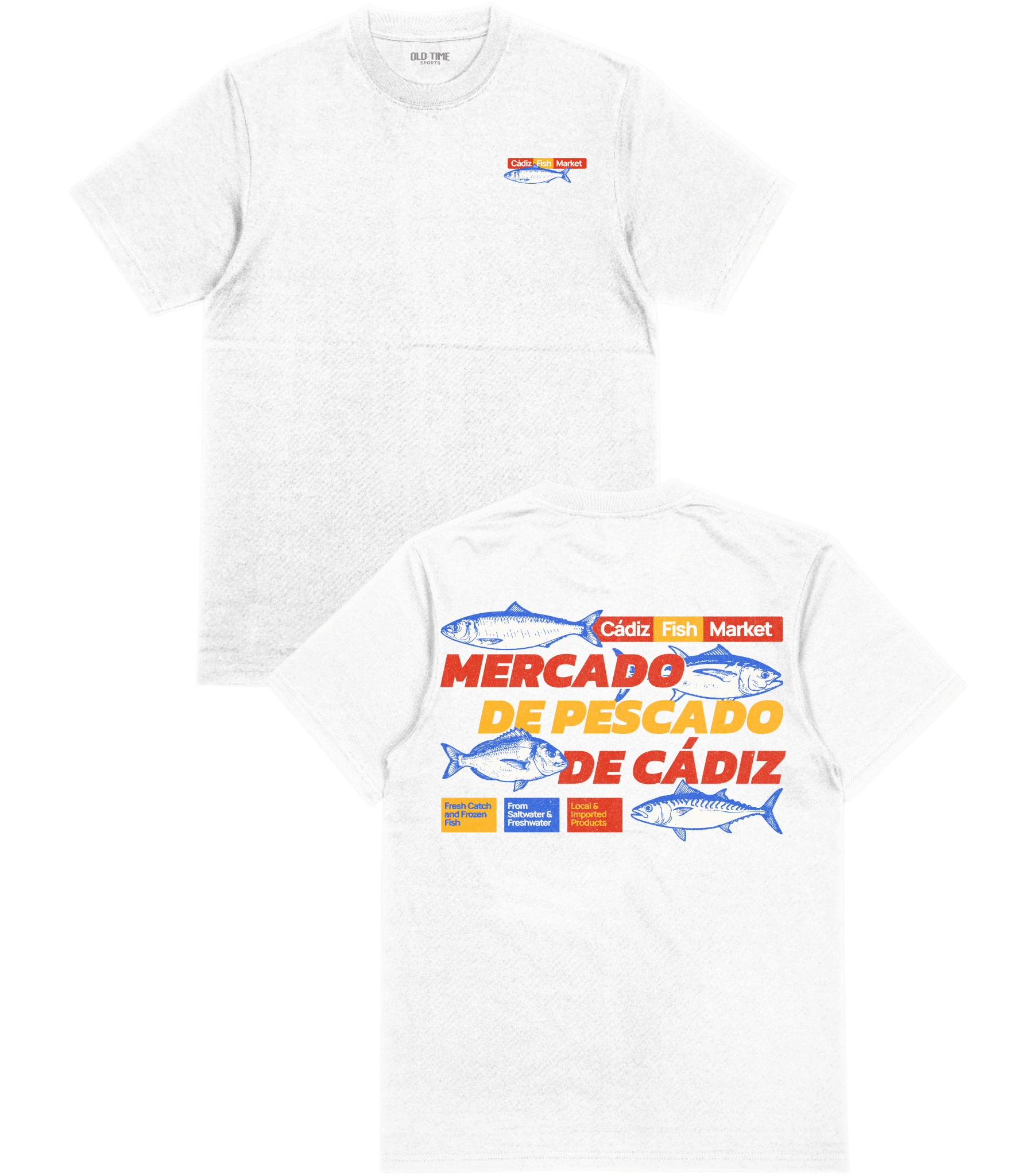 Mercado de Pescado T-Shirt - Old Time Sports