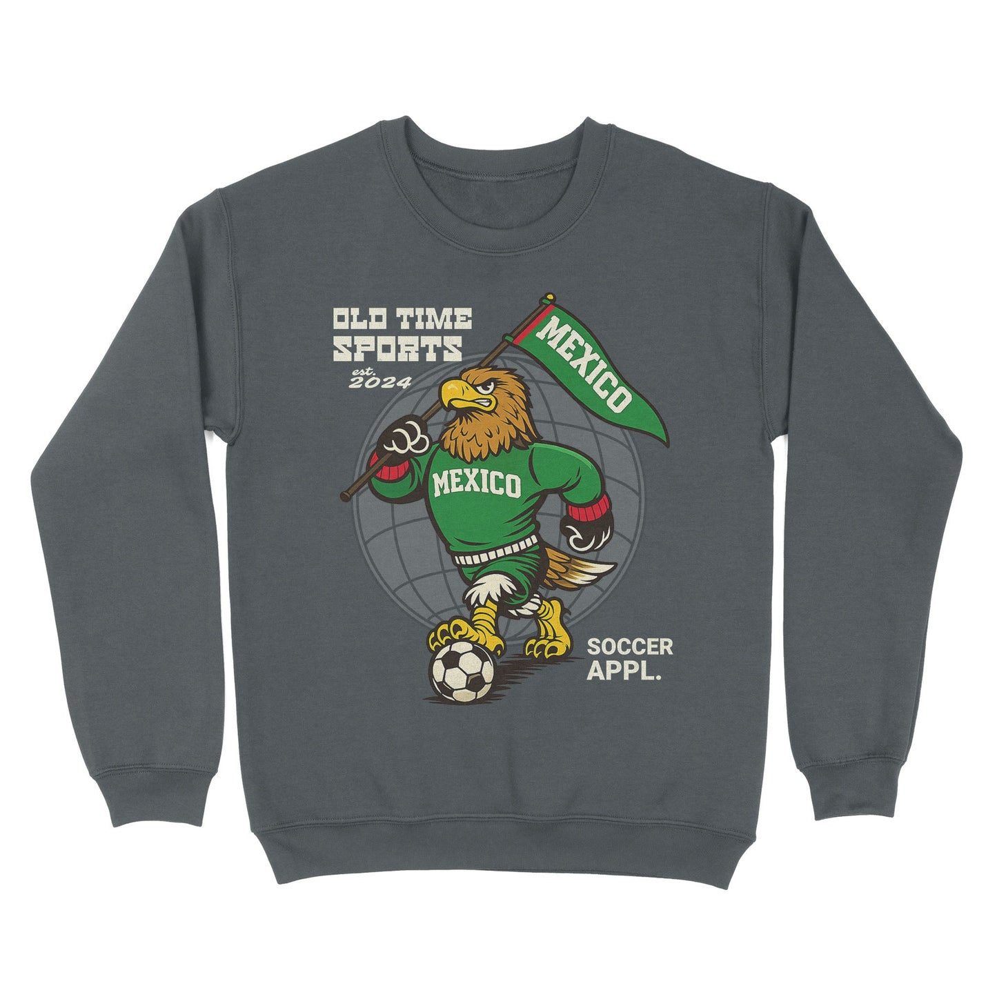Mexican Soccer Basic Crewneck - Old Time Sports