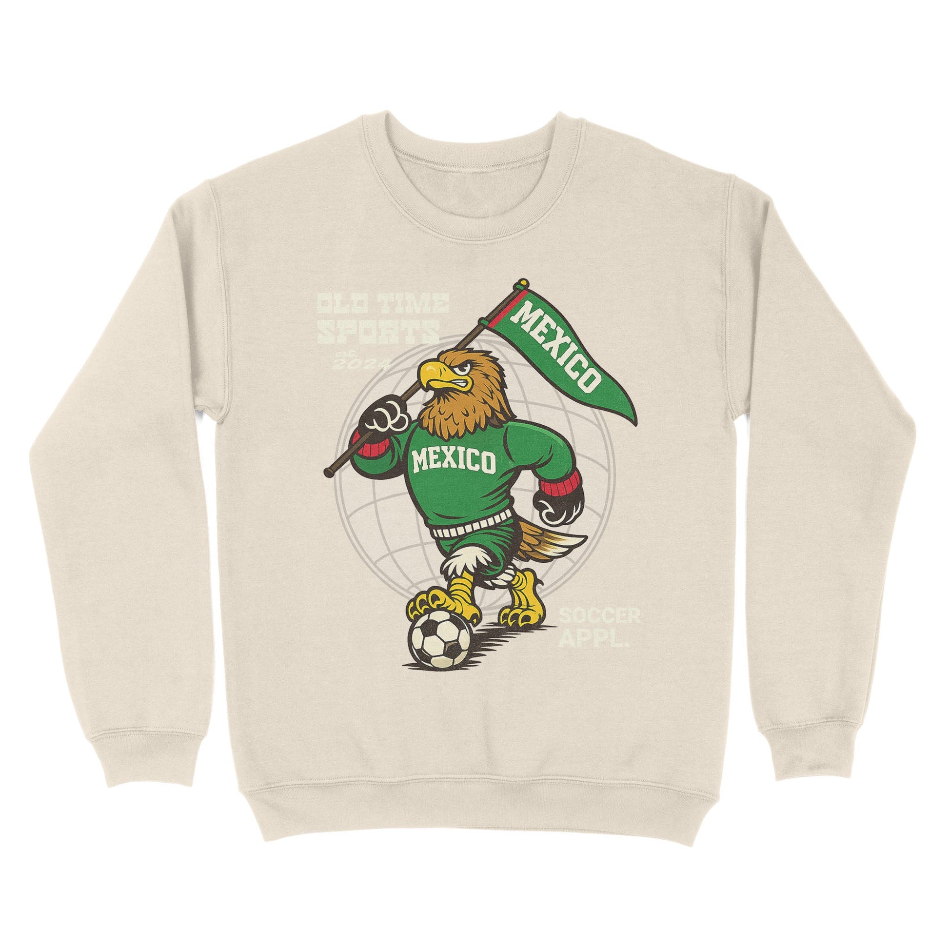 Mexican Soccer Basic Crewneck - Old Time Sports