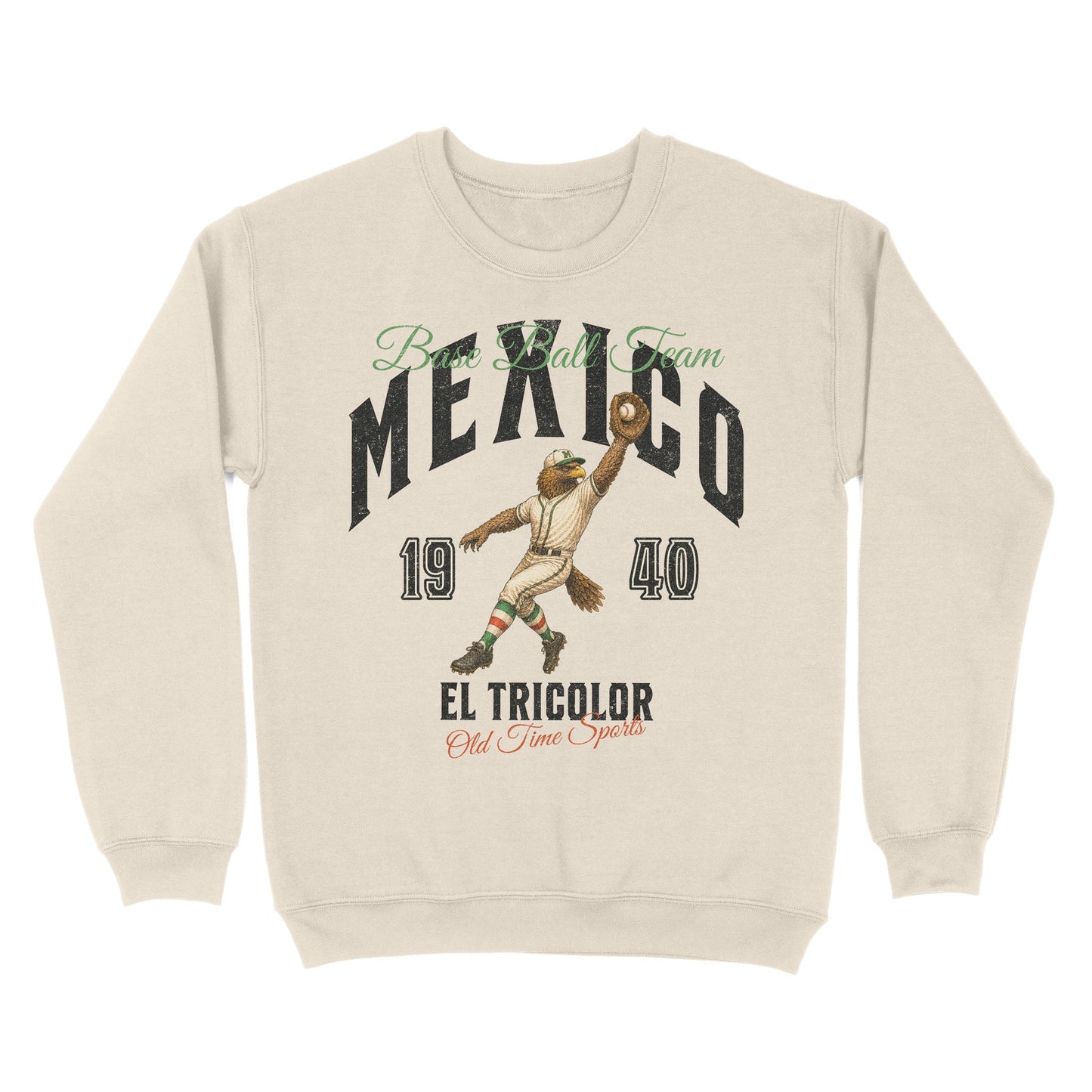 Mexico Base Ball Club Basic Crewneck - Old Time Sports