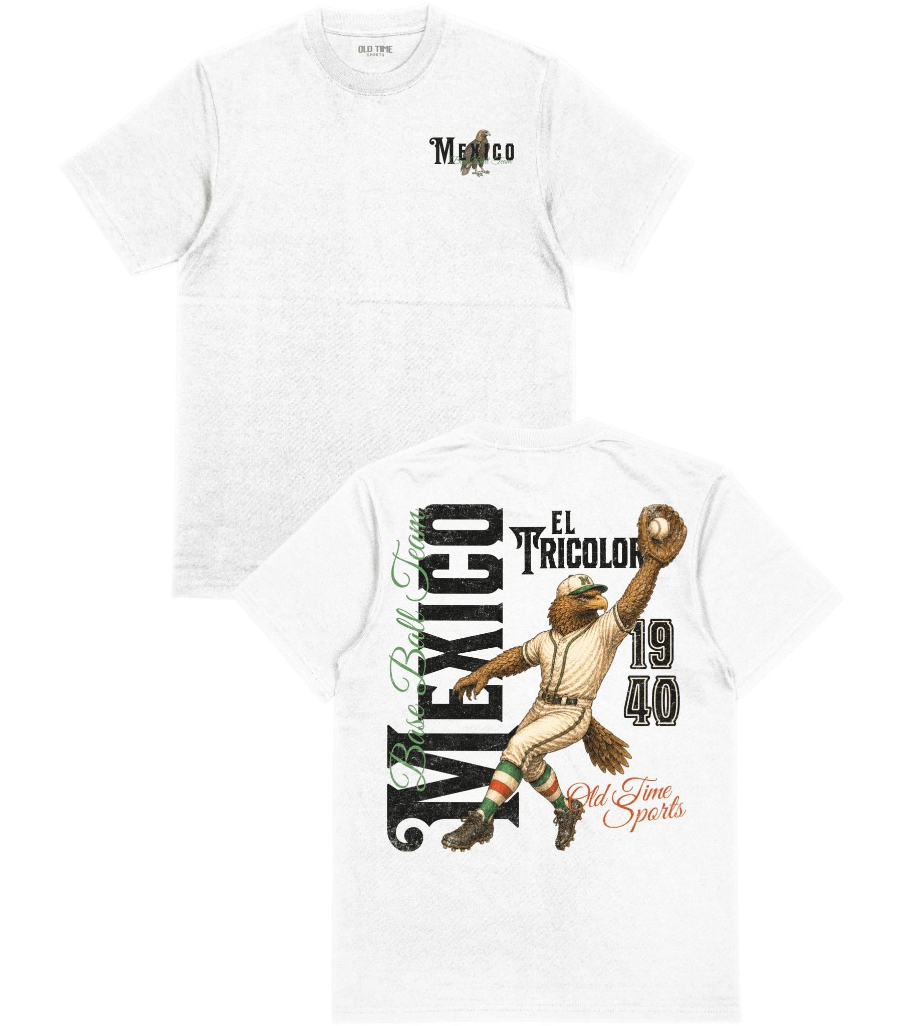 Mexico Base Ball Team T-Shirt - Old Time Sports