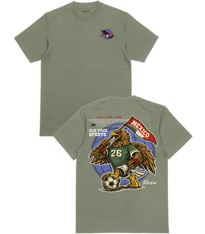 Mexico Flag T-shirt - Old Time Sports