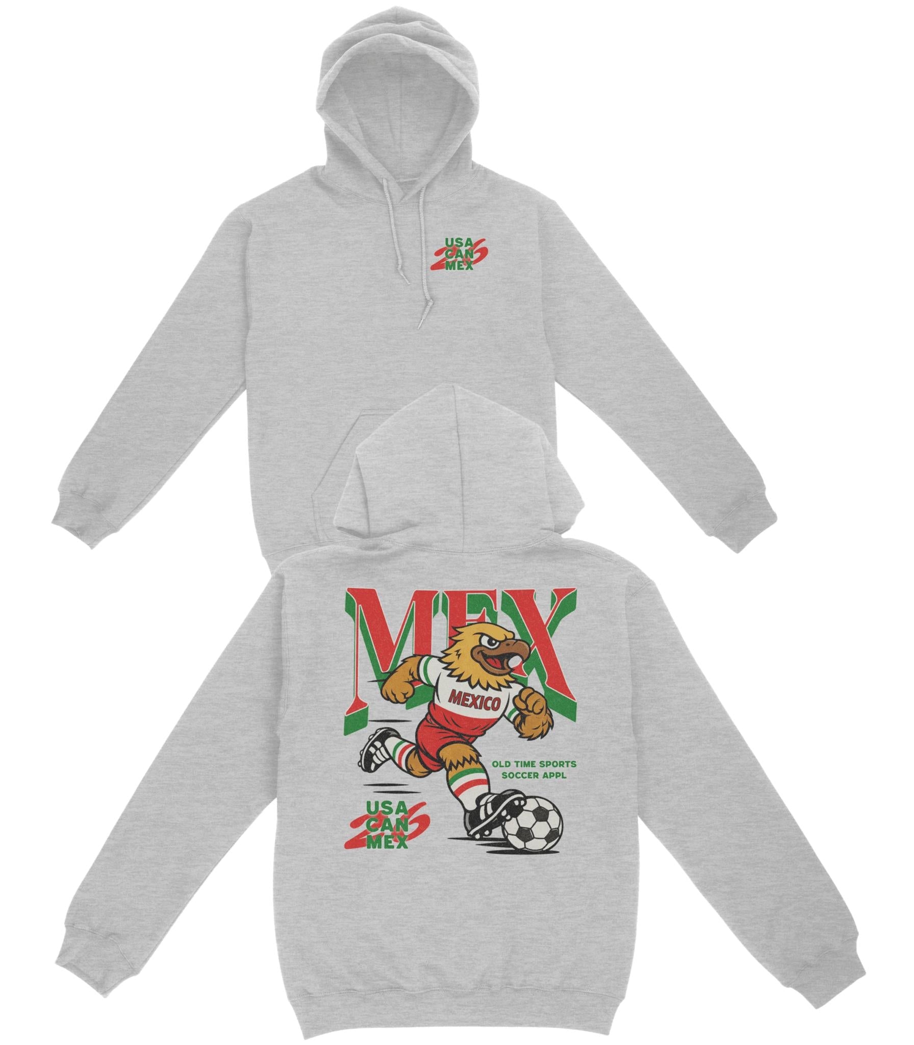 Mexico Soccer Team Basic Hoodie - Old Time Sports