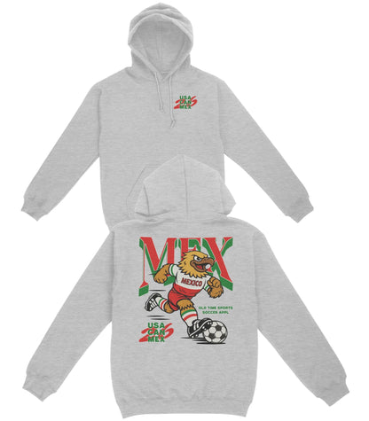 Mexico Soccer Team Basic Hoodie - Old Time Sports