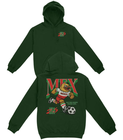 Mexico Soccer Team Basic Hoodie - Old Time Sports