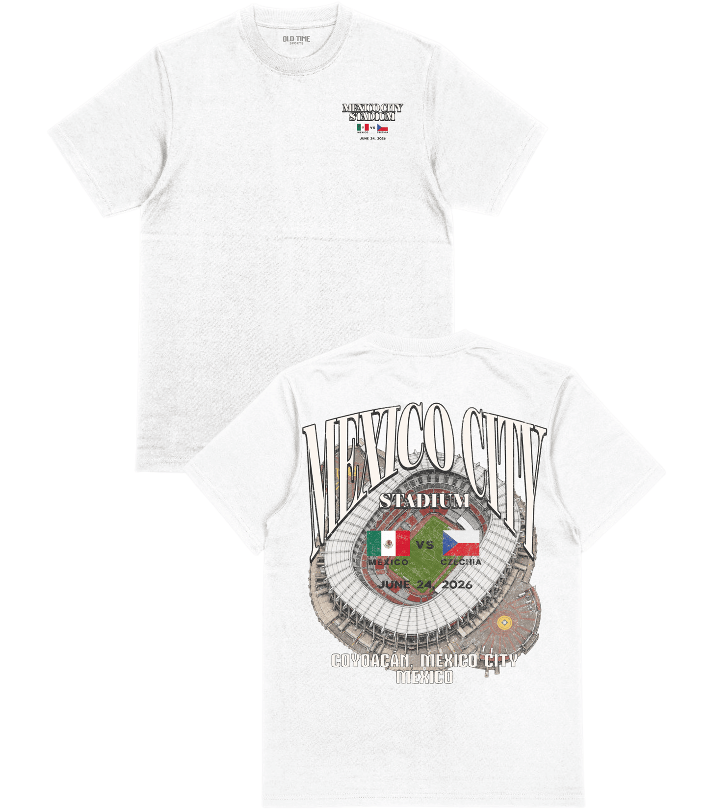 Mexico VS Czechia T-Shirt - Old Time Sports