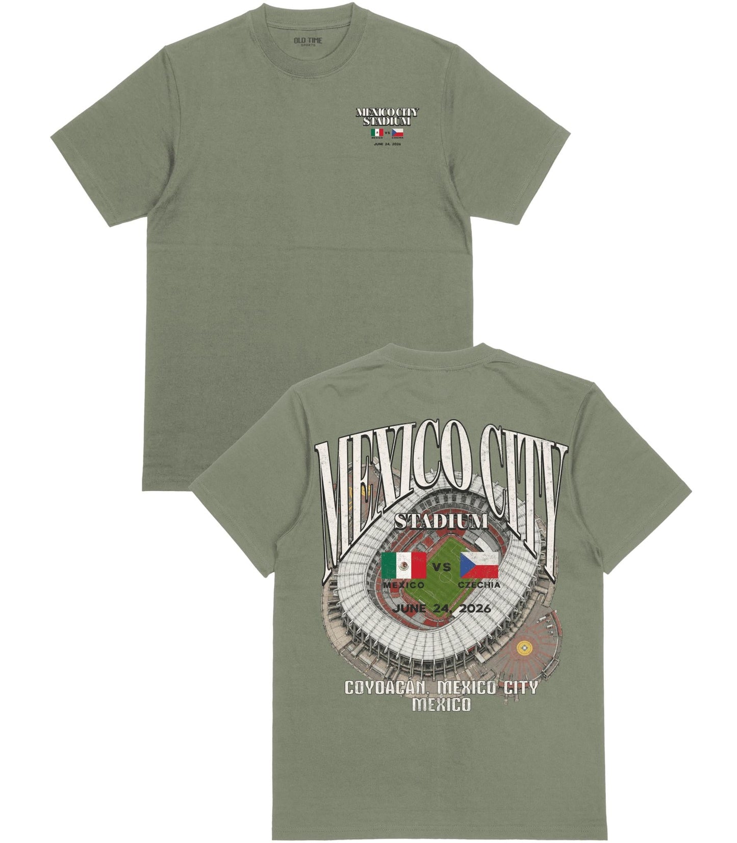 Mexico VS Czechia T-Shirt - Old Time Sports
