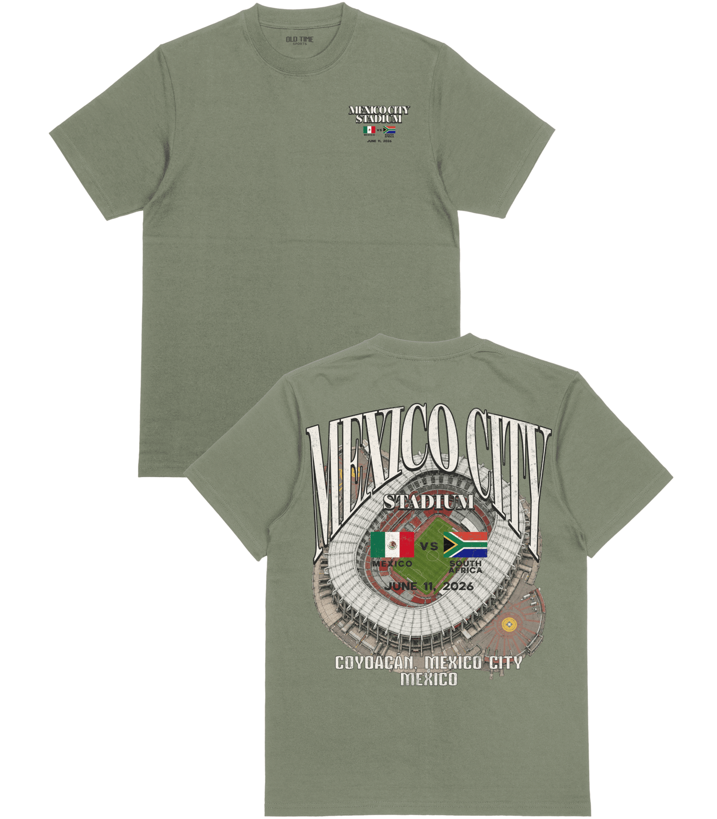 Mexico VS South Africa T-Shirt - Old Time Sports