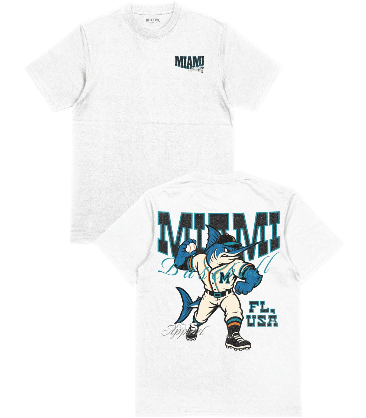 Miami Baseball Appl. T-Shirt - Old Time Sports