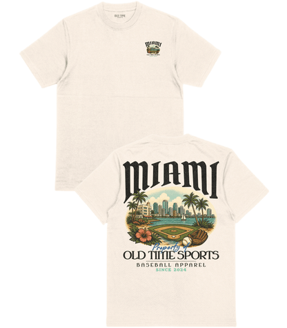 Miami Baseball T-Shirt - Old Time Sports