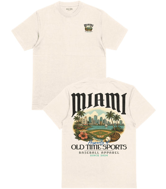 Miami Baseball T-Shirt - Old Time Sports