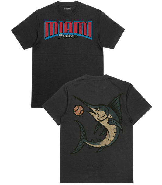 Miami Baseball Team T-Shirt - Old Time Sports