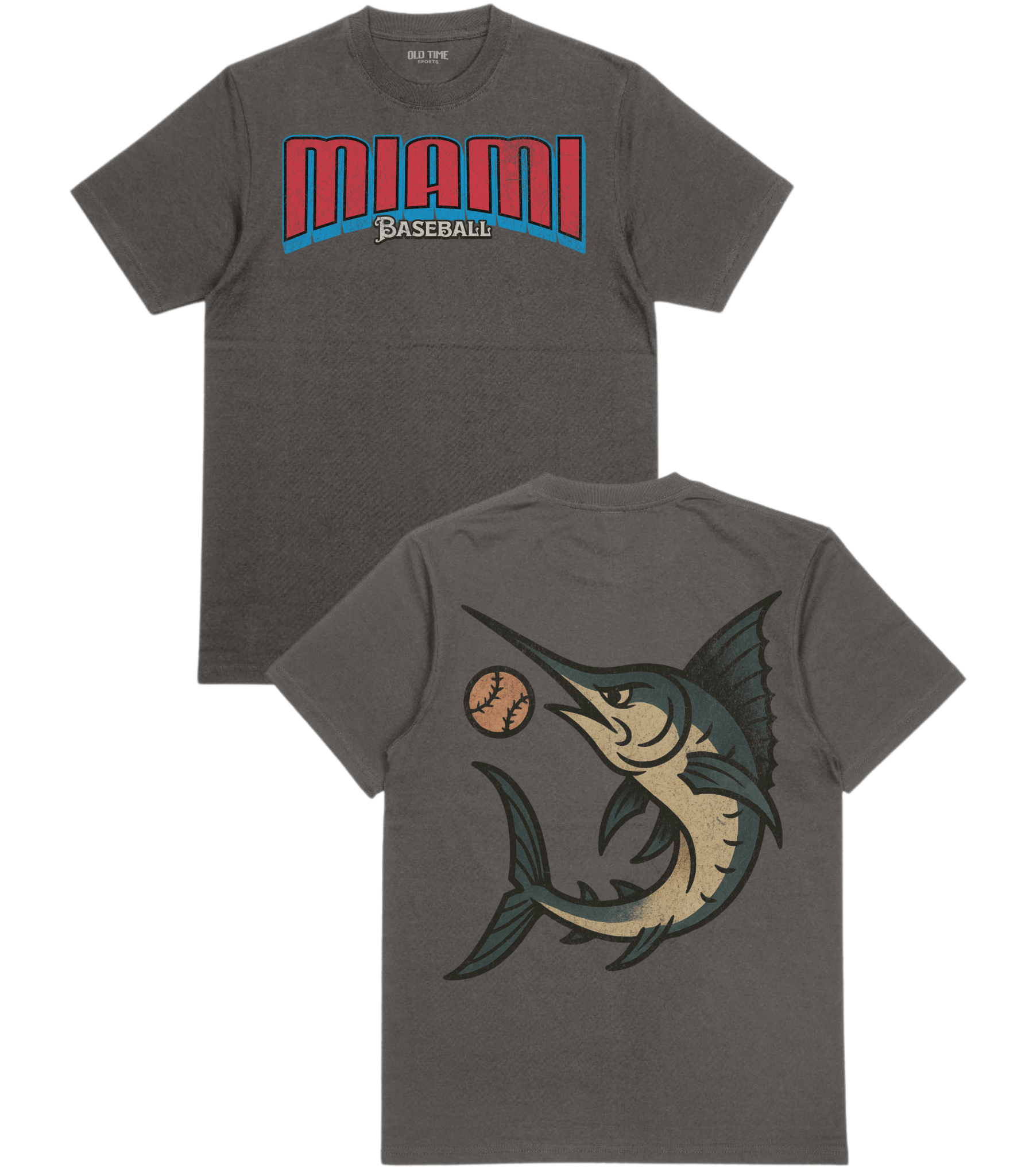 Miami Baseball Team T-Shirt - Old Time Sports