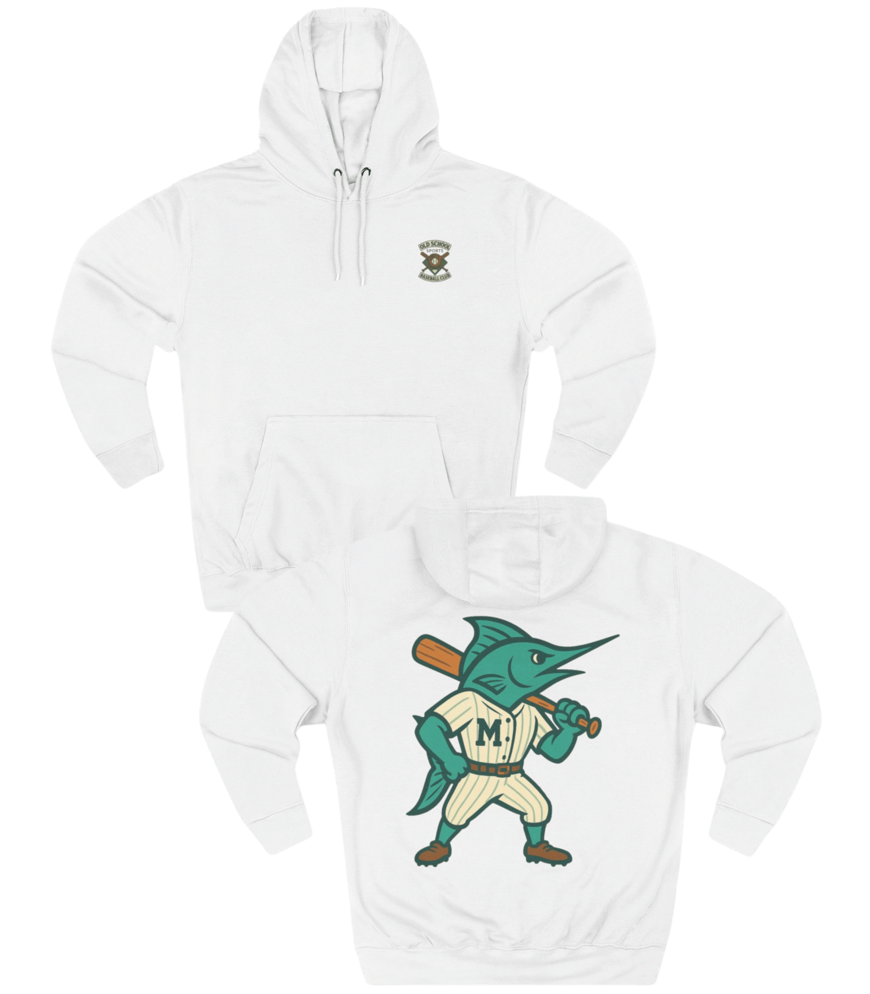 Miami Baseball v1 Hoodie - Old Time Sports