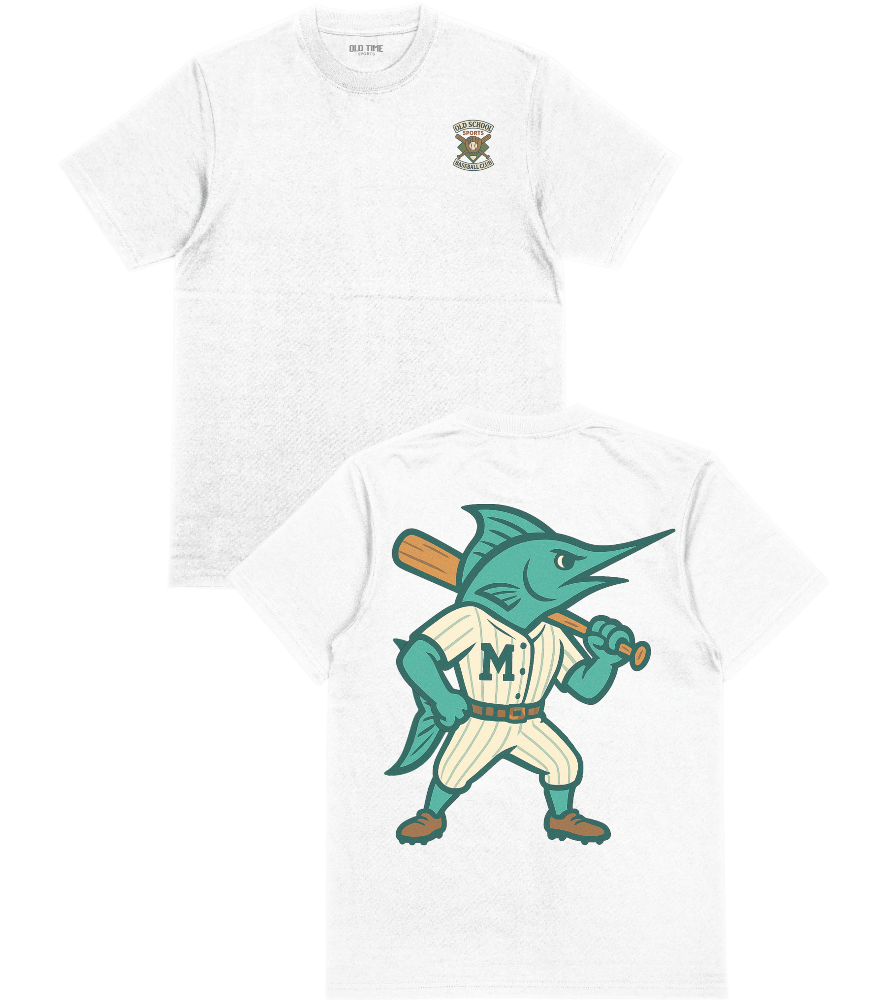Miami Baseball v1 T-Shirt - Old Time Sports