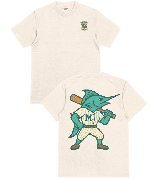 Miami Baseball v1 T-Shirt - Old Time Sports