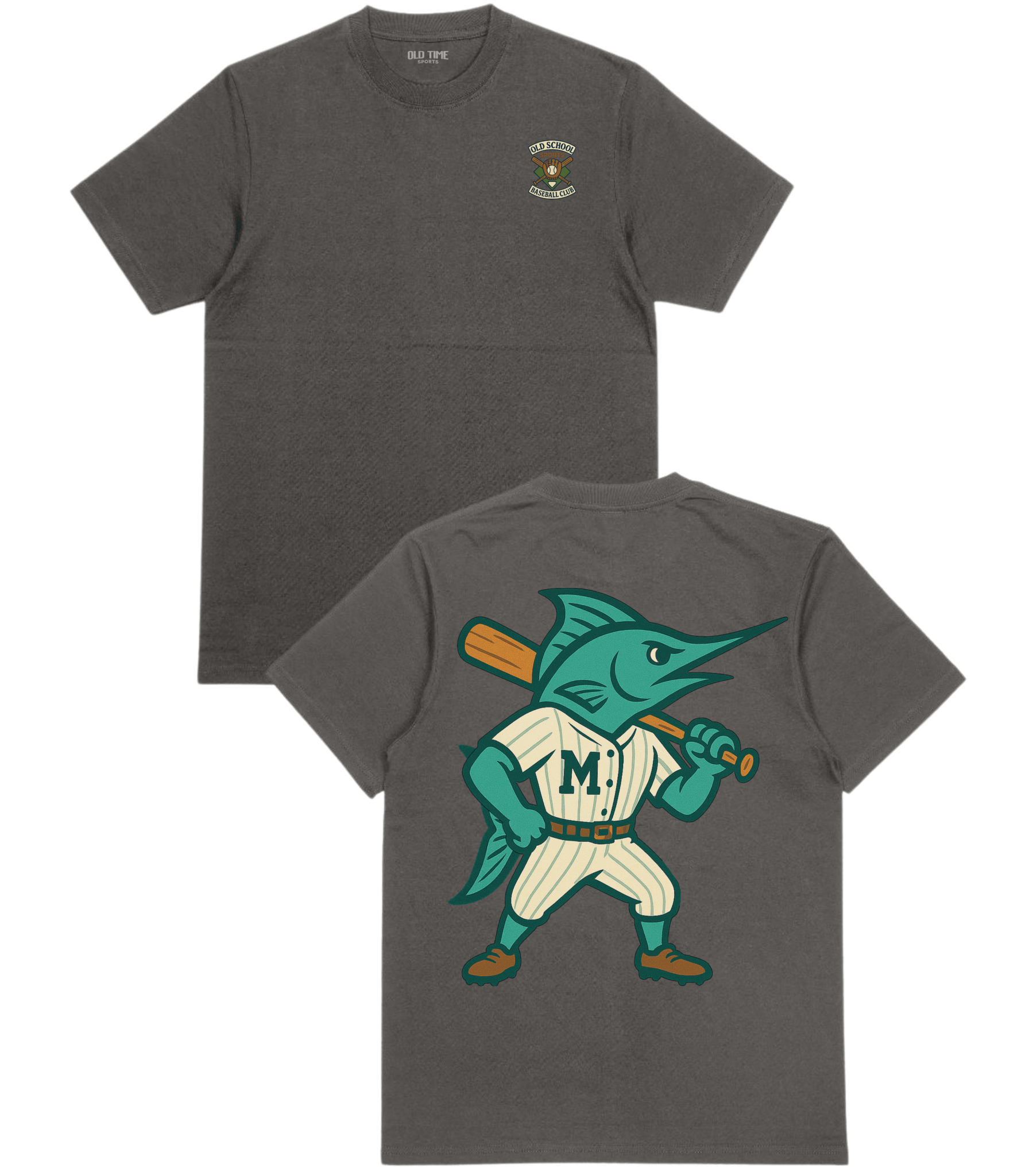 Miami Baseball v1 T-Shirt - Old Time Sports