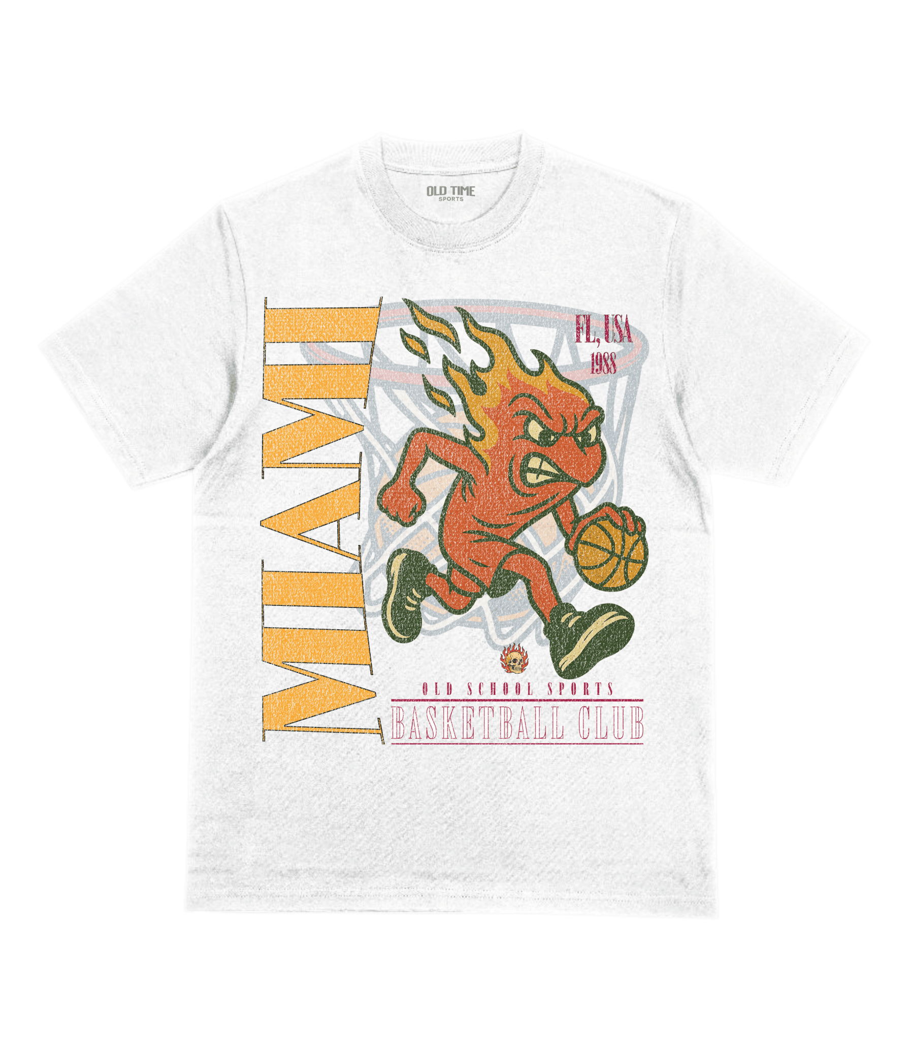 Miami Basketball Club T-Shirt - Old Time Sports
