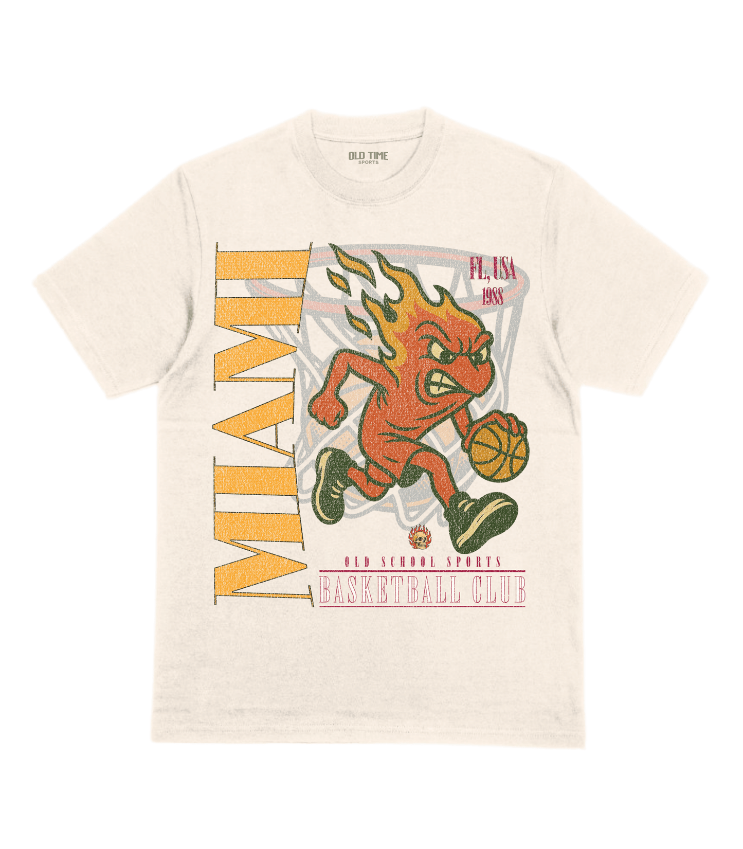 Miami Basketball Club T-Shirt - Old Time Sports