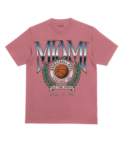 Miami Basketball T-Shirt - Old Time Sports