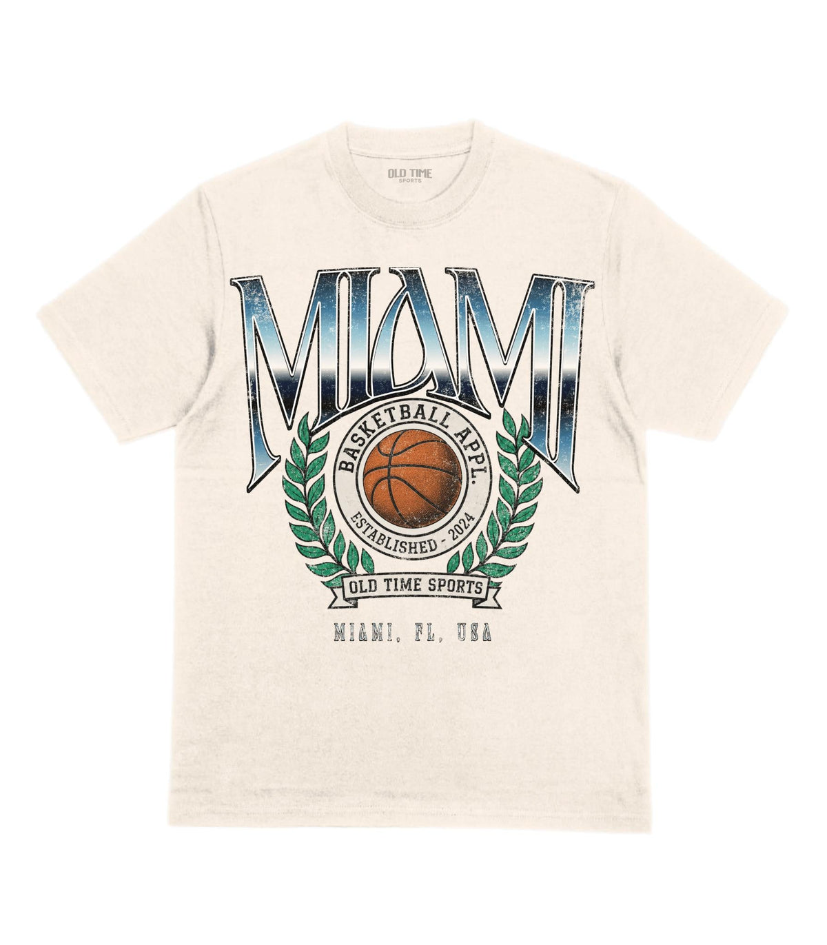 Miami Basketball T-Shirt - Old Time Sports