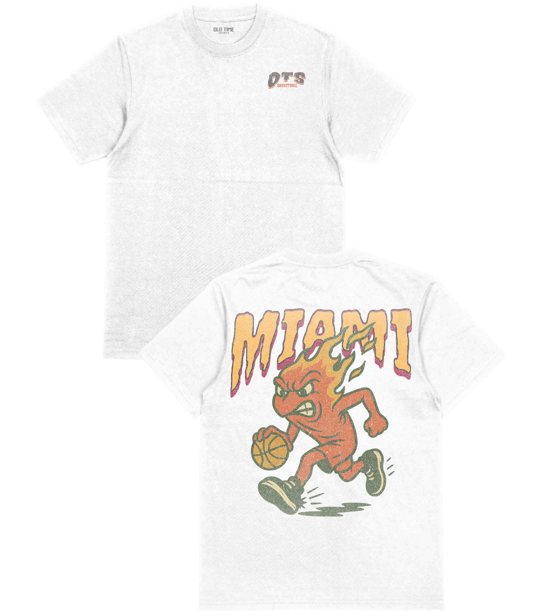 Miami Basketball T-Shirt - Old Time Sports