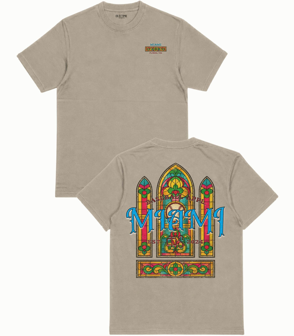 Miami Cathedral T-Shirt - Old Time Sports