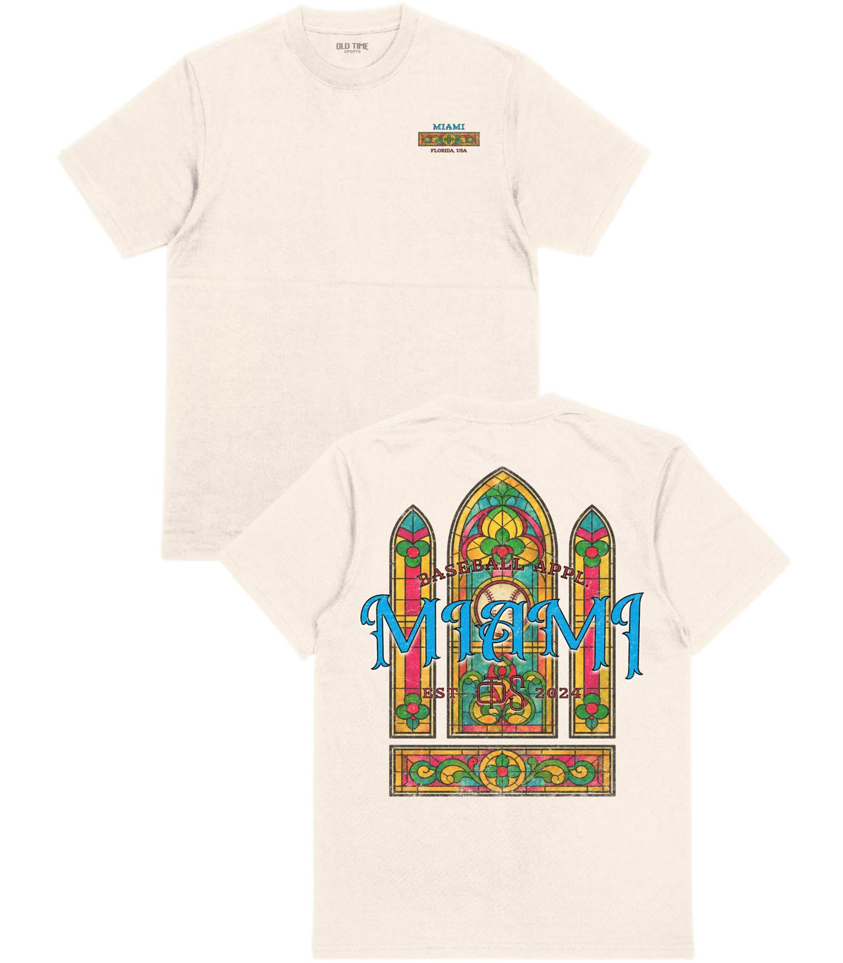 Miami Cathedral T-Shirt - Old Time Sports