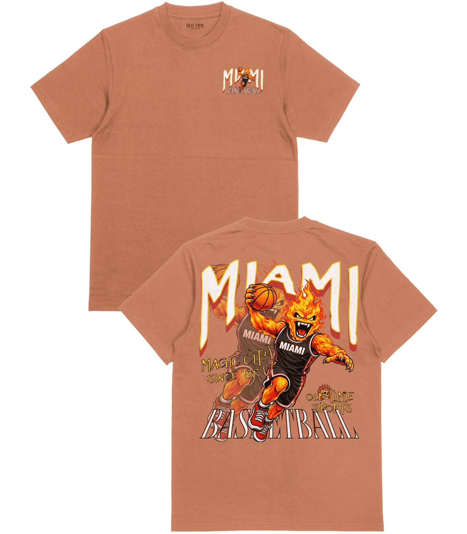 Miami Dunkman T-Shirt - Old Time Sports