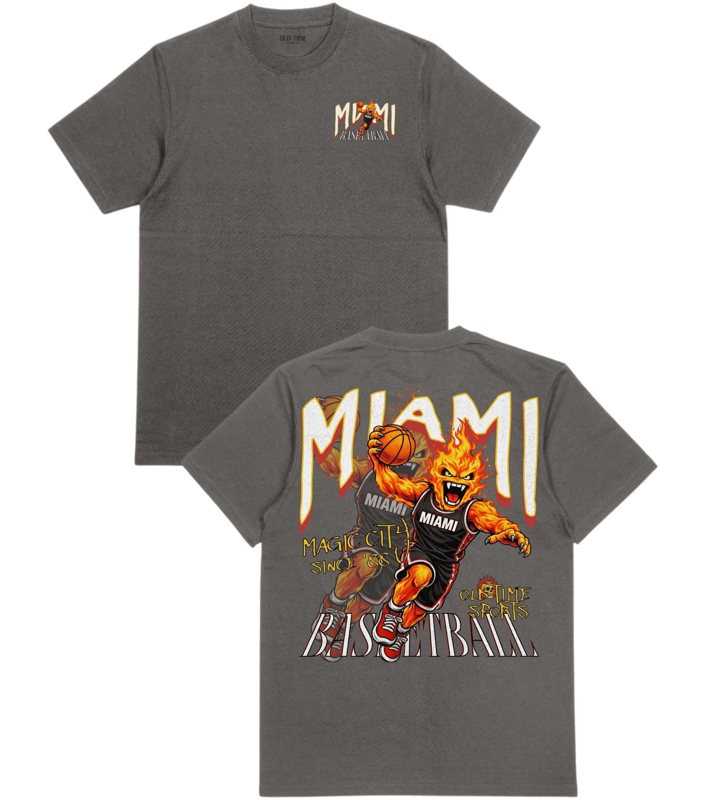 Miami Dunkman T-Shirt - Old Time Sports