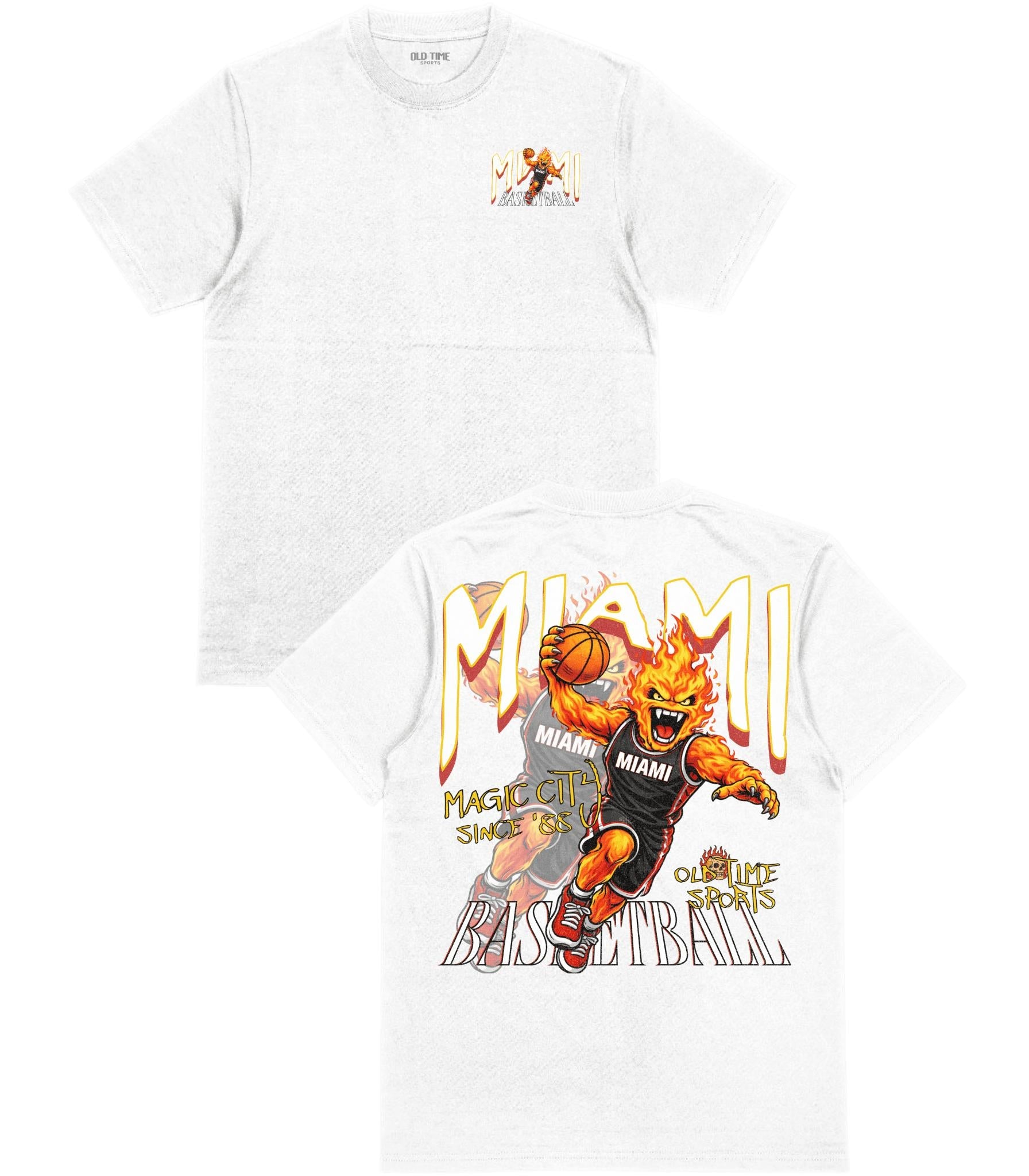Miami Dunkman T-Shirt - Old Time Sports