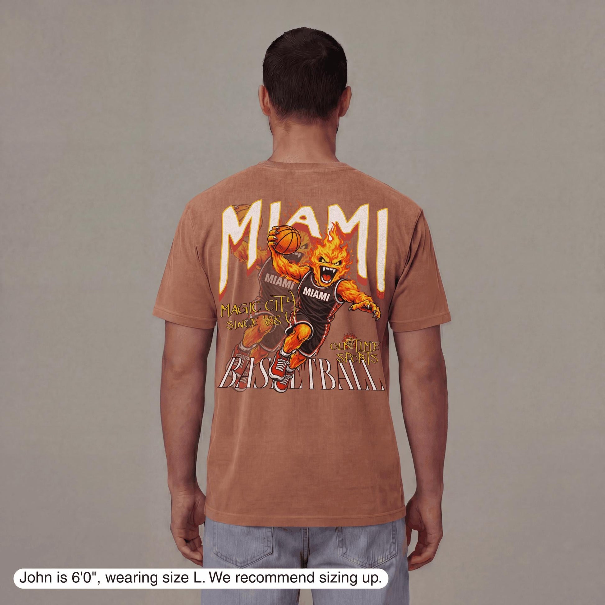 Miami Dunkman T-Shirt - Old Time Sports