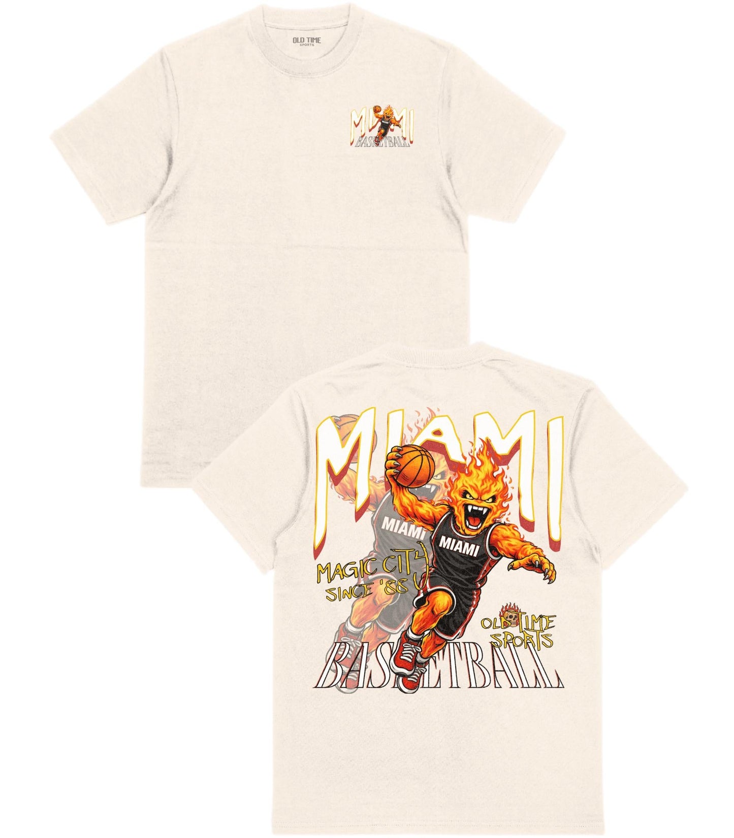 Miami Dunkman T-Shirt - Old Time Sports