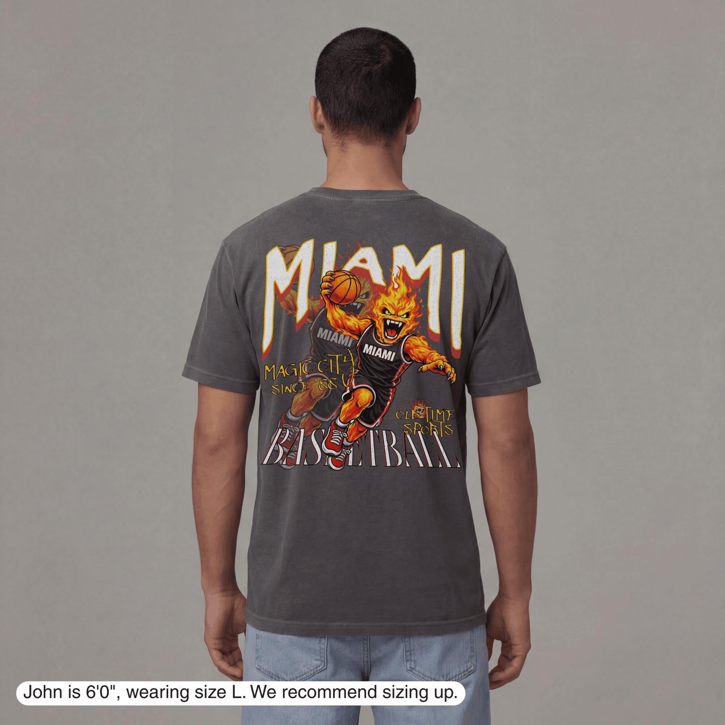 Miami Dunkman T-Shirt - Old Time Sports